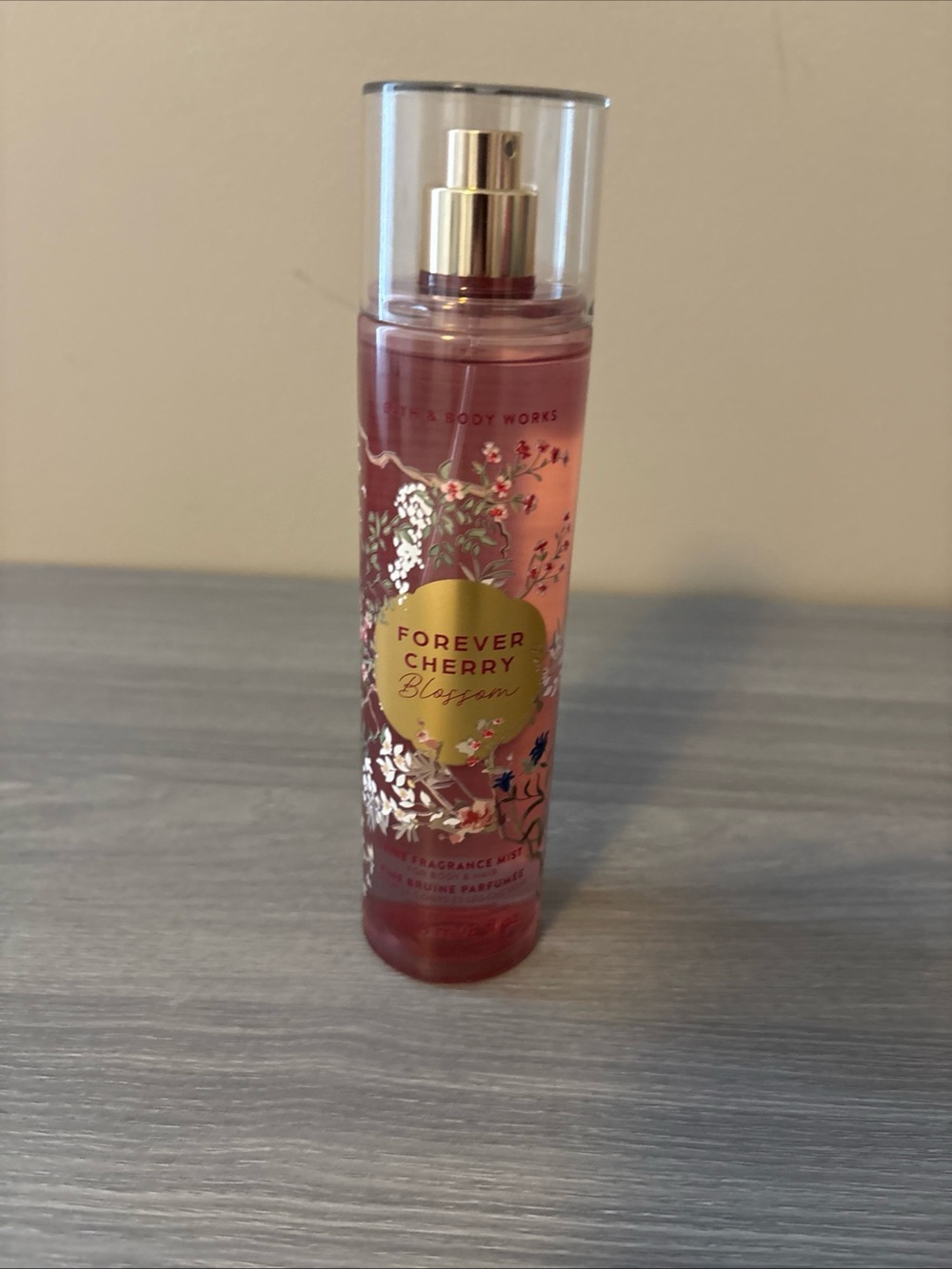 Forever Cherry Blossom Bath & Body Works Body Mist 8 Fl Oz-new